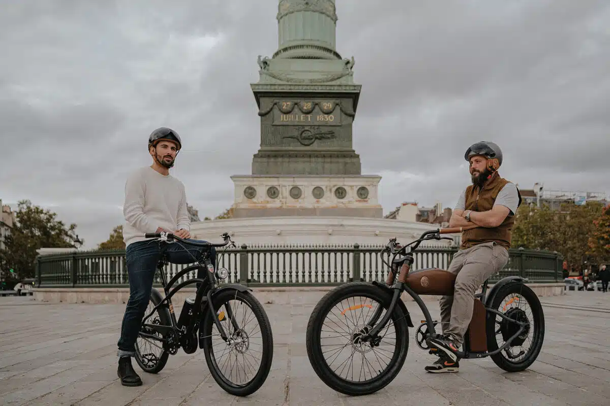 cyclistes en ville