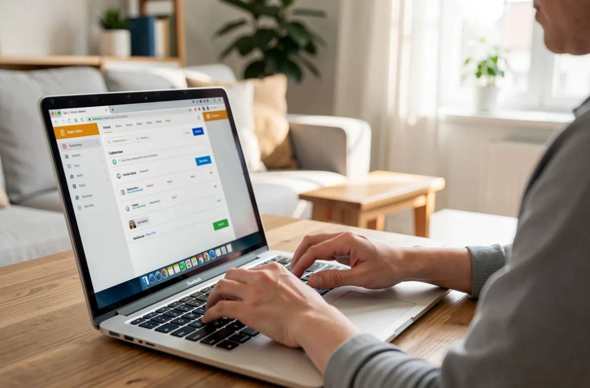 Demande du relevé depuis l'espace client en ligne