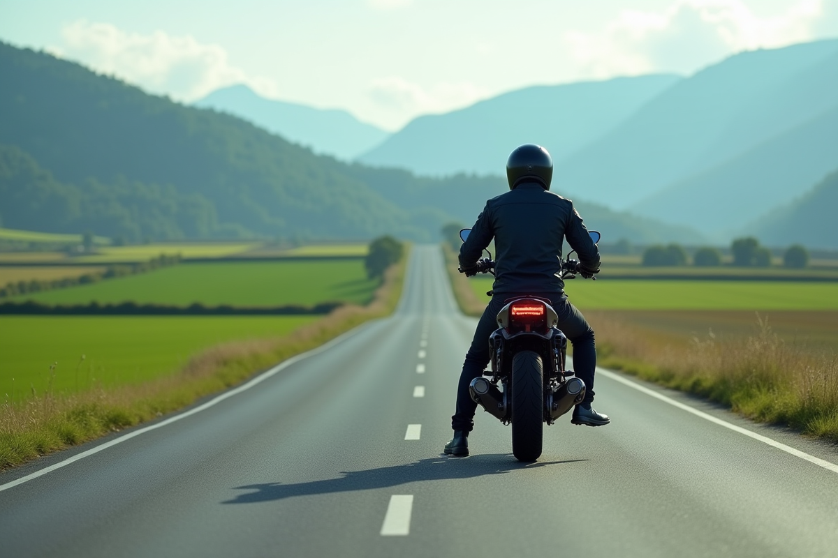 moto pied